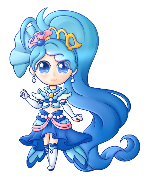 Princess of the Crystal Clear Seas: Cure Mermaid! by Snow.