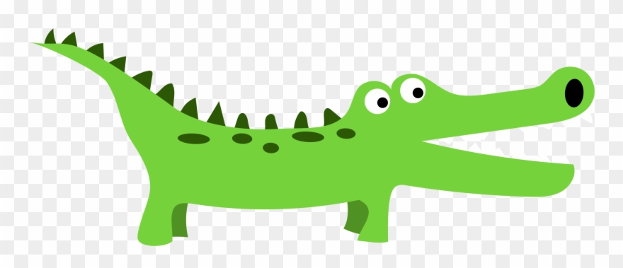 Clipart Alligator Strong.