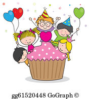 Birthday Party Clip Art.