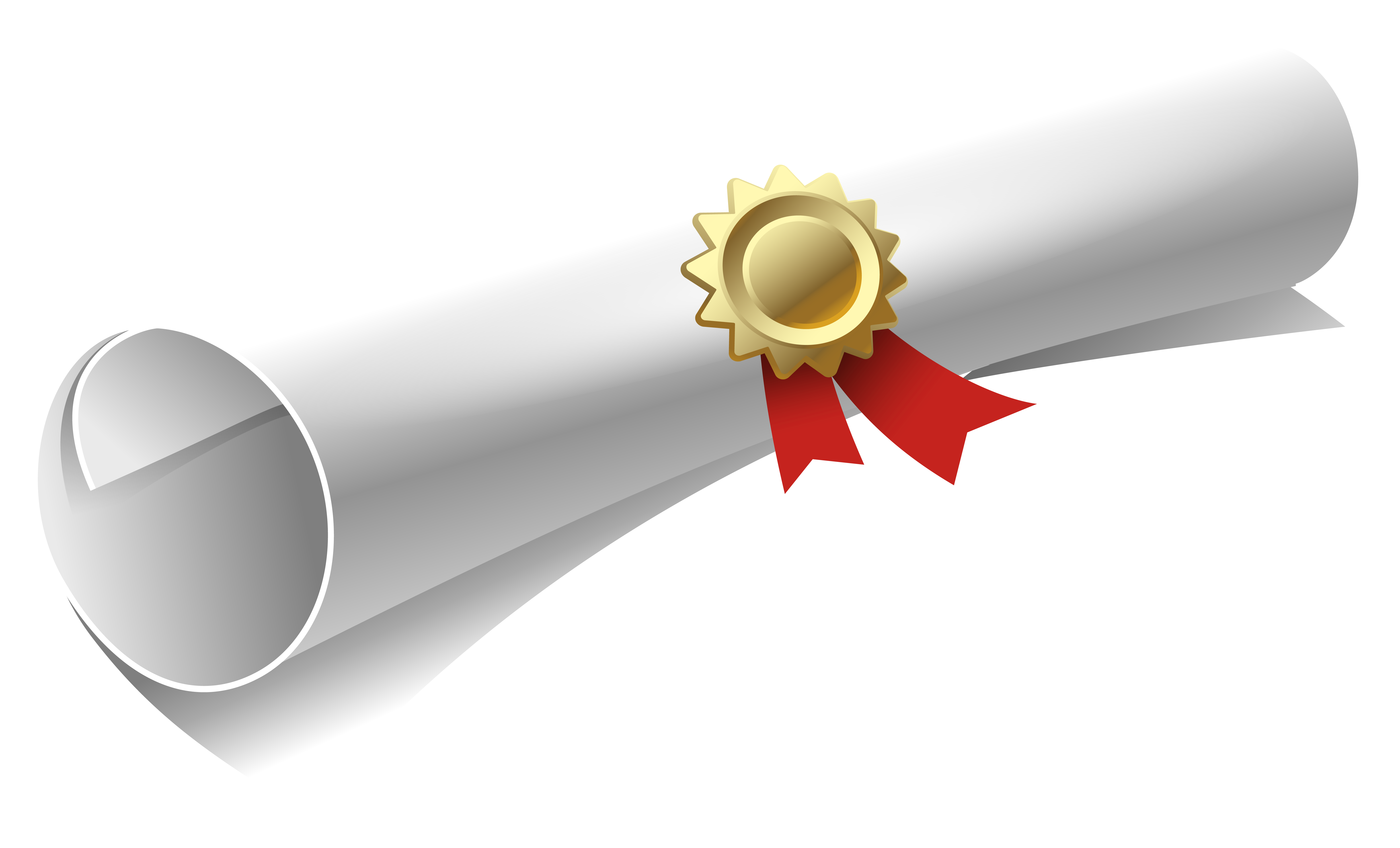 Diploma PNG Clipart Image.