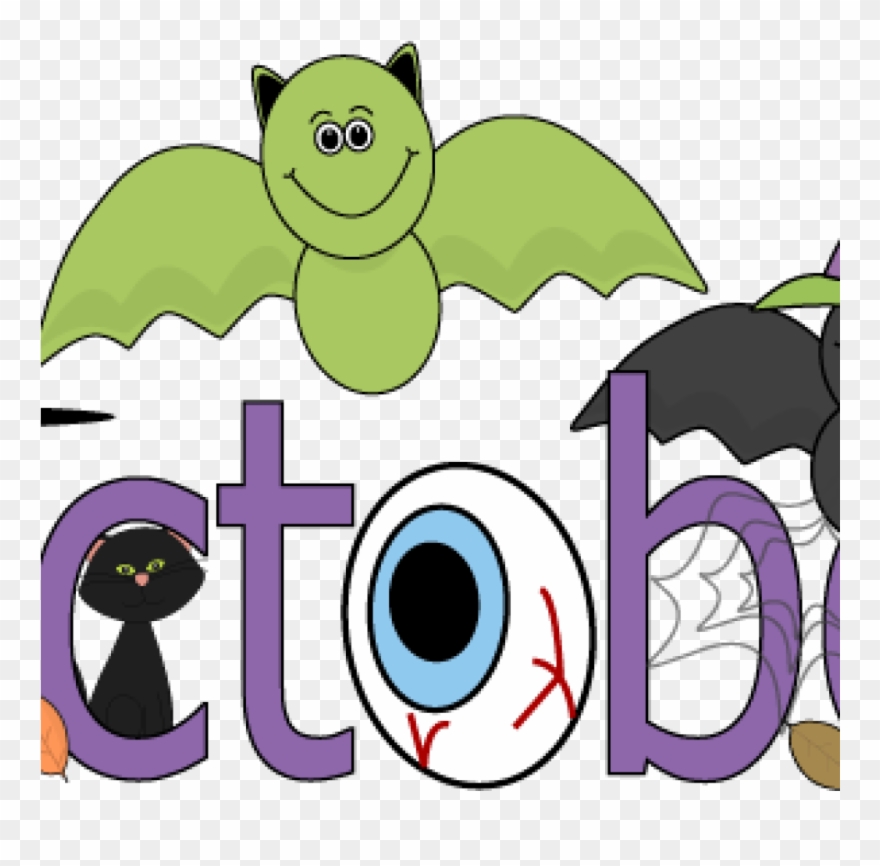 Clip Art For October Fun Month Of October Halloween.