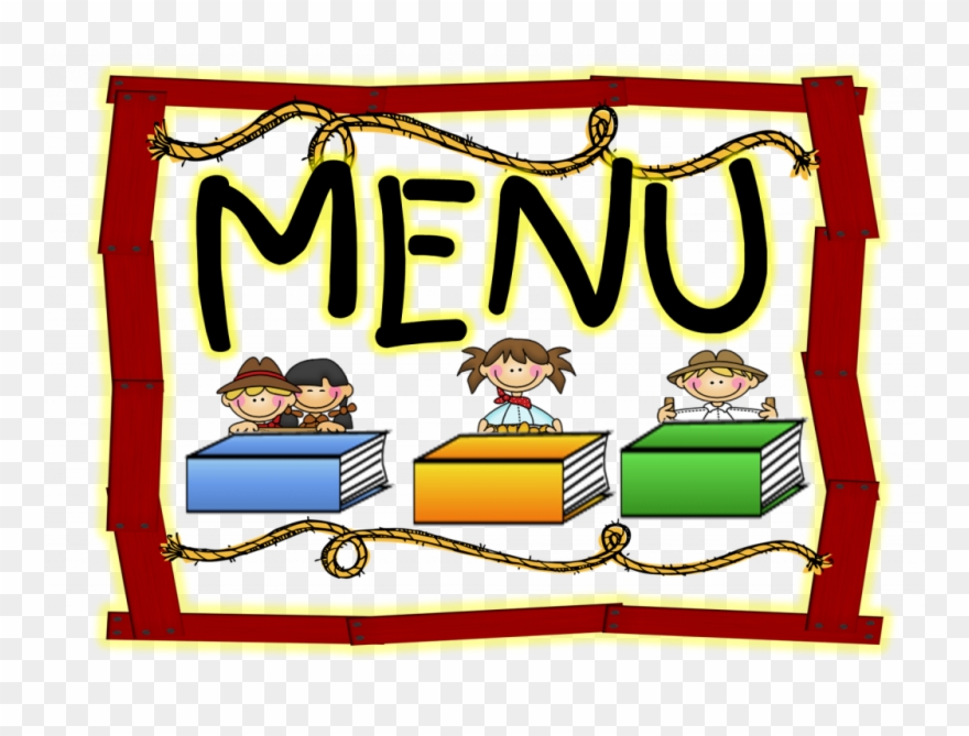 October Lunch Menu Happy School Menu Clipart 1600 1144.