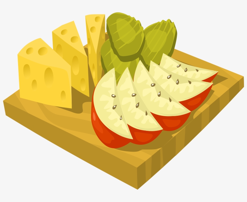 Snack Food Clip Art Image.