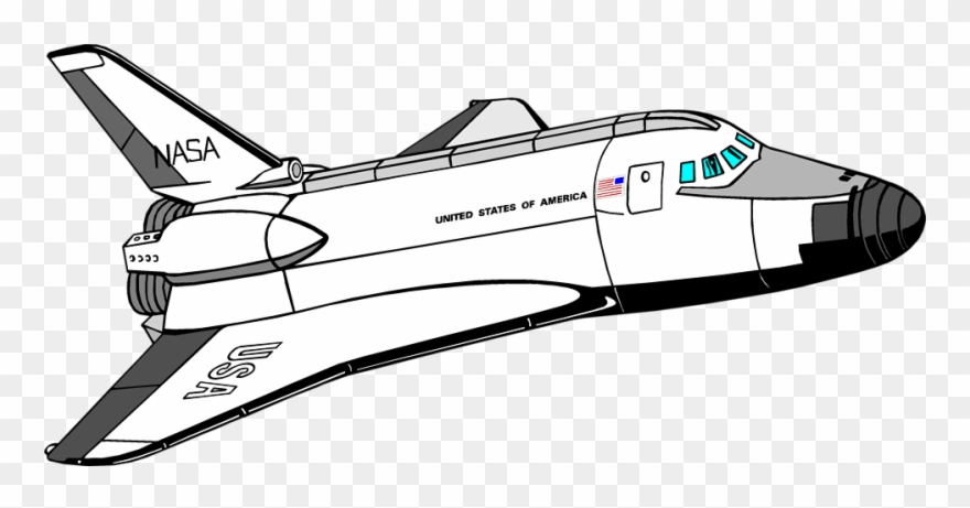 Space Shuttle Clip Art.