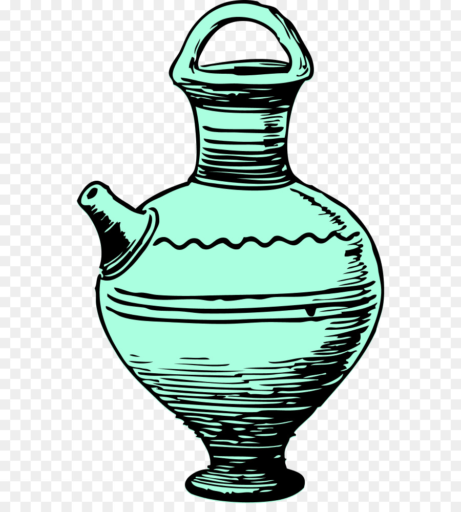 Pottery Vase png download.