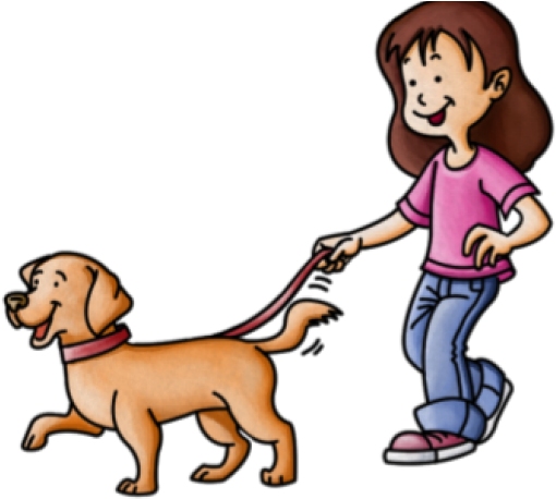 Pets Clipart Dog Walker.