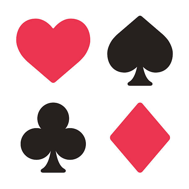 Best Hearts Playing Card Illustrations, Royalty.