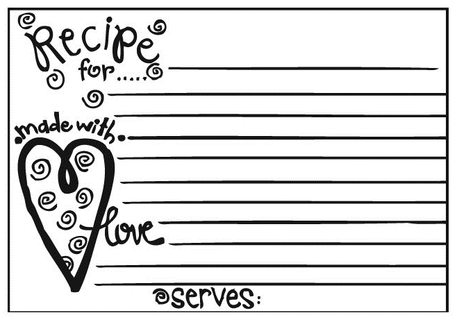 Recipe Card Clipart Group with 77+ items.