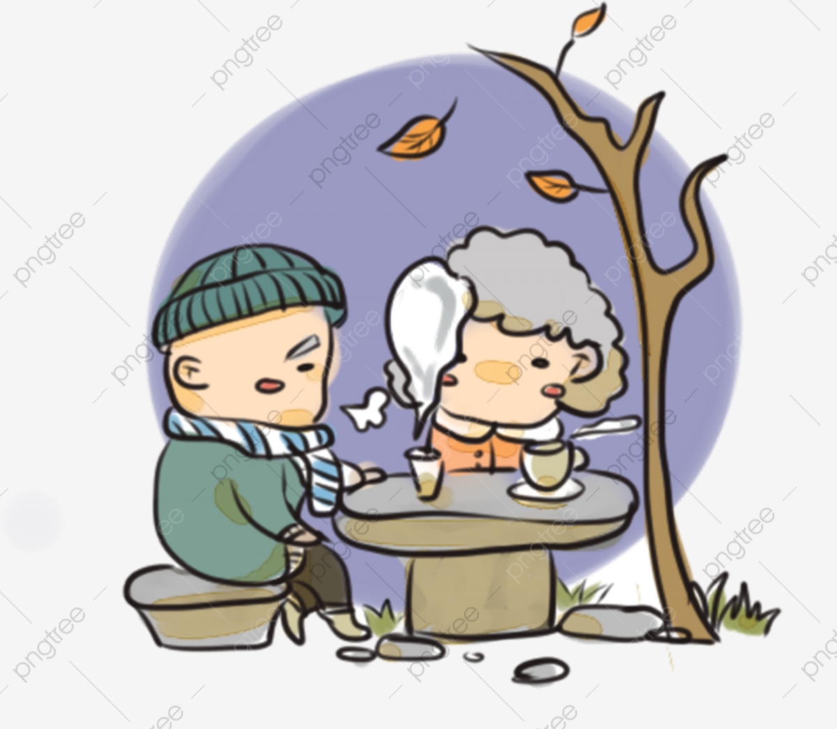 Honor Elders Old Man, Man Clipart, Respect Parents, Warm Family PNG.