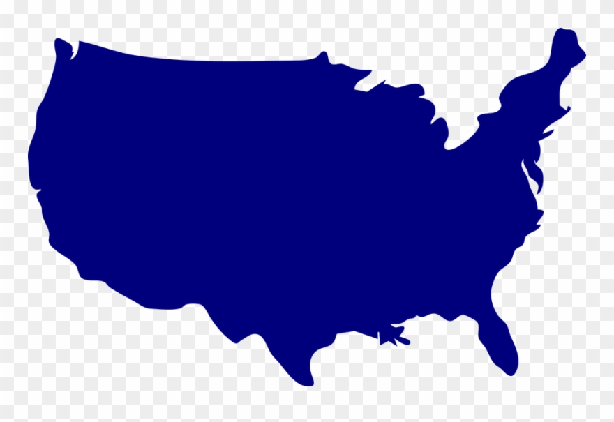 Editable USA Map Clip Art