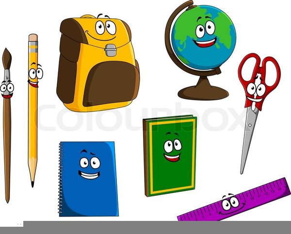 Things In The Classroom Clipart.