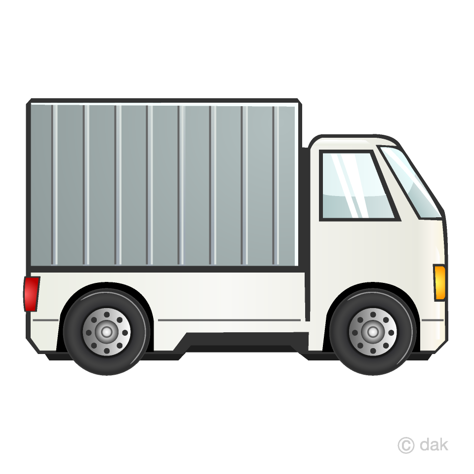 Free Truck Clipart Image｜Illustoon.