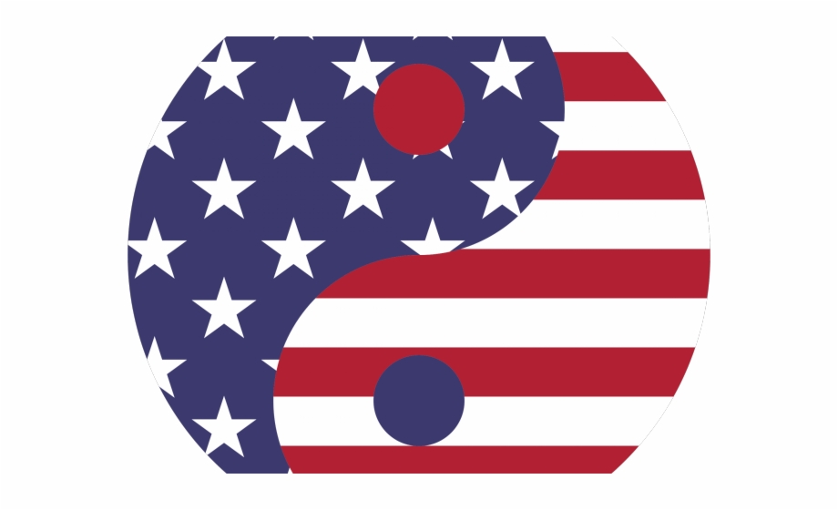 Illusion Clipart American Flag.