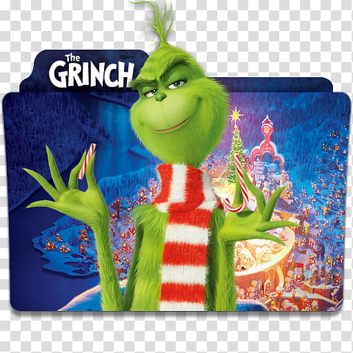 The Grinch Folder Icon , The Grinch v wo logo transparent.