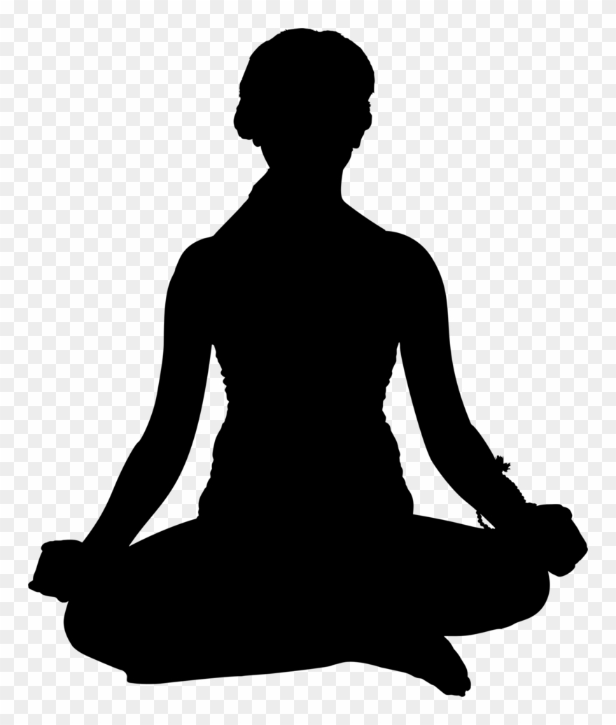 Yoga Pose Clip Art.