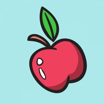 Apple Slice PNG Images.