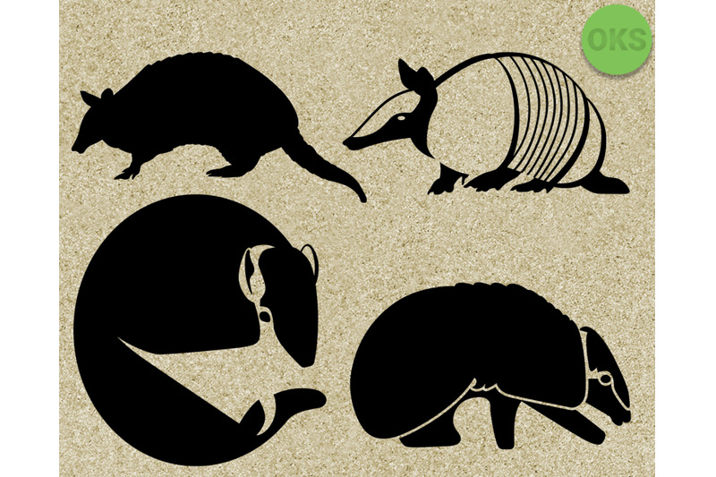 armadillo svg, svg files, vector, clipart, cricut, download By.