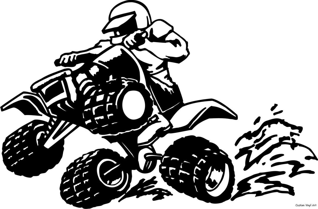 ATV clipart.