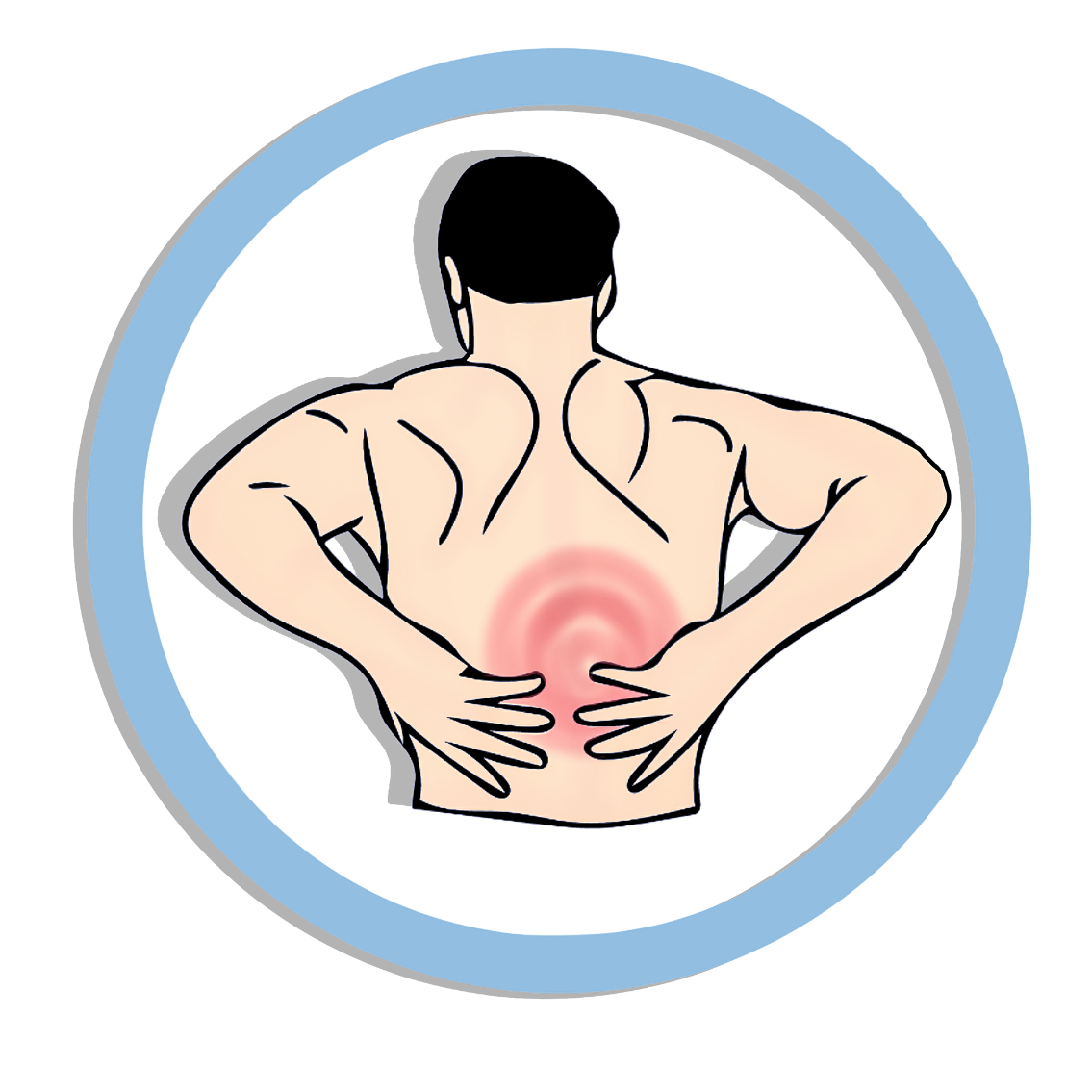 Pain clipart backache, Pain backache Transparent FREE for.