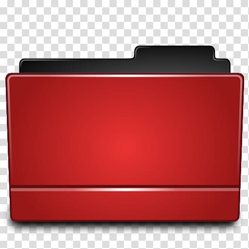 Red file icon, Computer Icons Directory File Folders, Red.