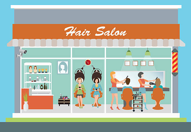 1185 Salon free clipart.