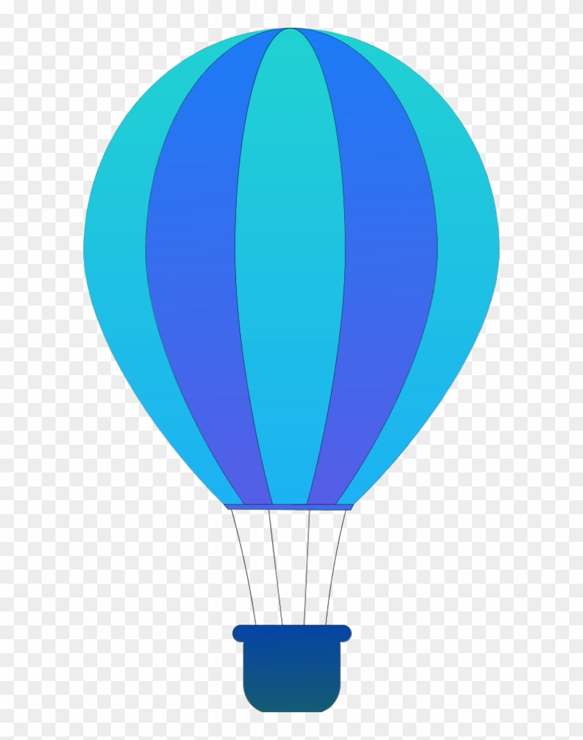 Blur Clipart Hot Air Balloon.