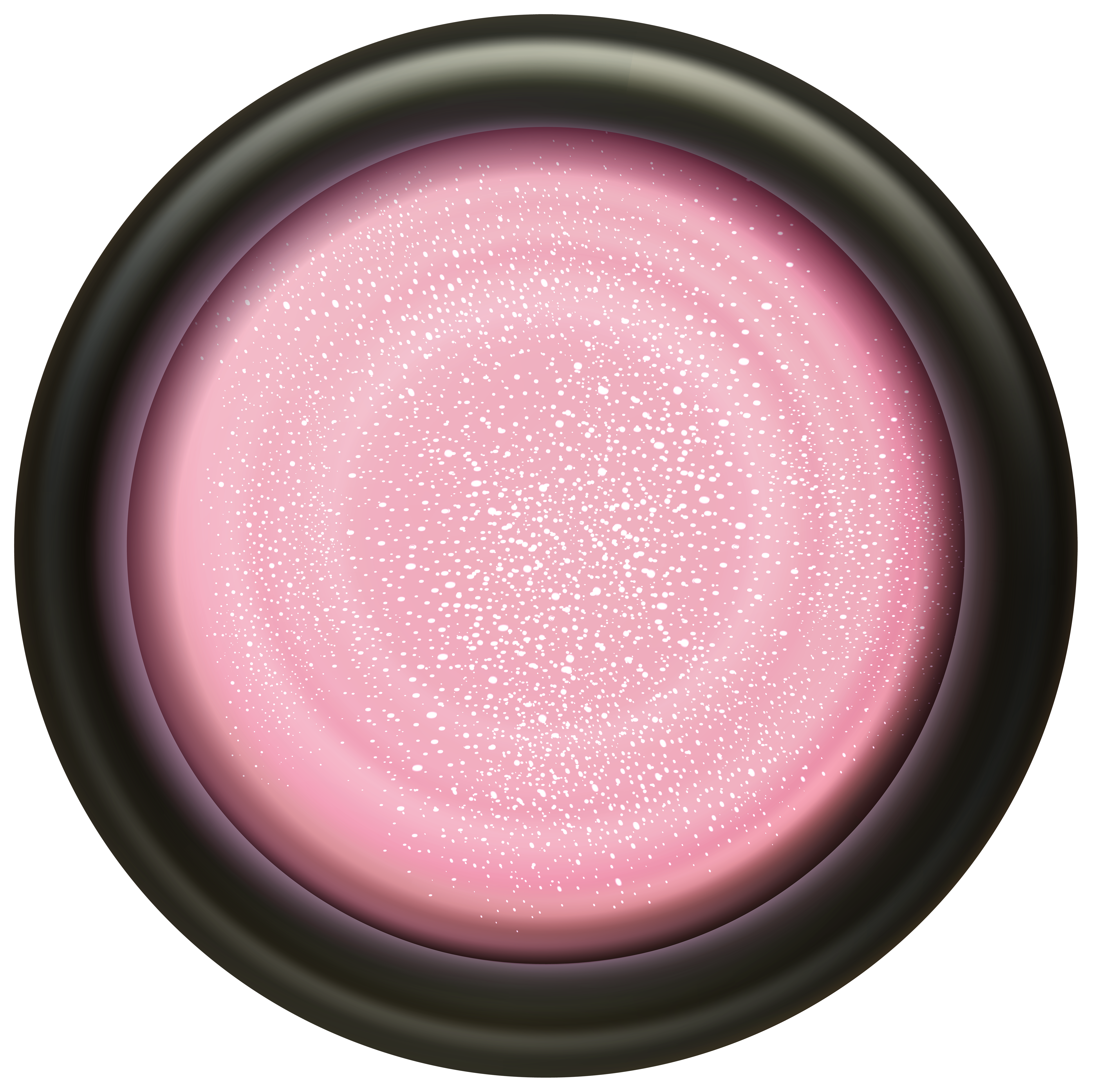 Cream Blush Transparent Clip Art Image.