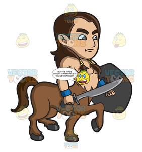 A Young Centaur Warrior.