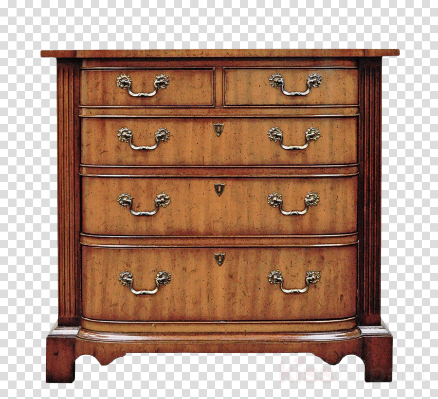 drawer chest of drawers furniture wood stain dresser clipart.