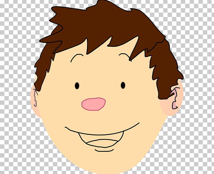 Cartoon Child Face PNG, Clipart, Art, Boy, Boy Smiling.