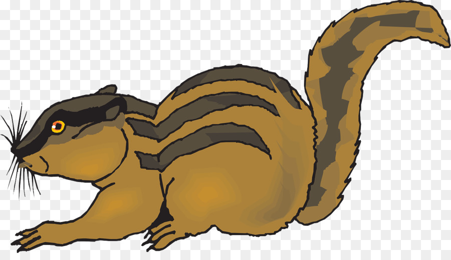 Chipmunk Cartoon clipart.