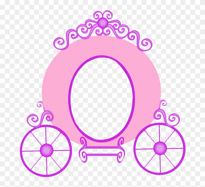 Cinderella Carriage Princess Clip Art.