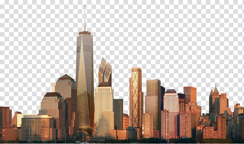 Skylines, cityscape art transparent background PNG clipart.