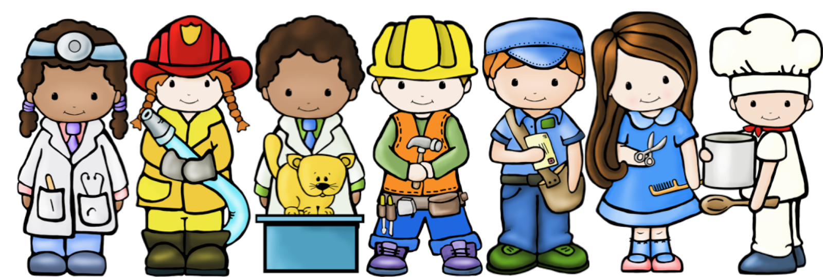 Community Helpers Clipart For Kids.