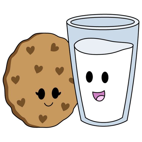 Cookies, Milk and Drawings.