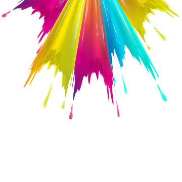 Colorfu Vector, Colorful, Splash, Cool PNG Transparent.