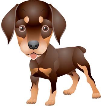 Doberman Vector 5 Clipart Picture Free Download.