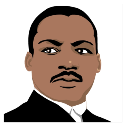 Martin Luther King Jr Background clipart.