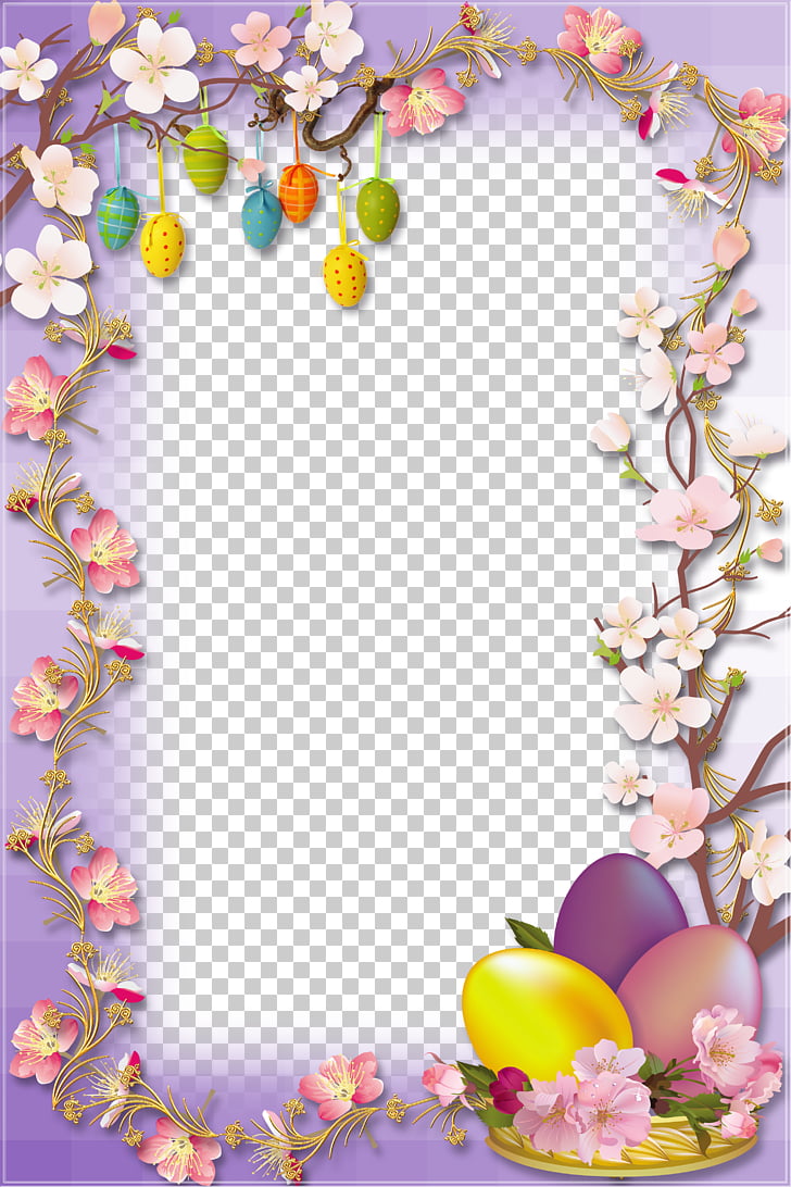 Easter Bunny Easter egg Egg hunt, Easter Egg Border PNG.