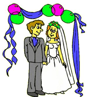 Clipart mariage gratuit 7 » Clipart Station.