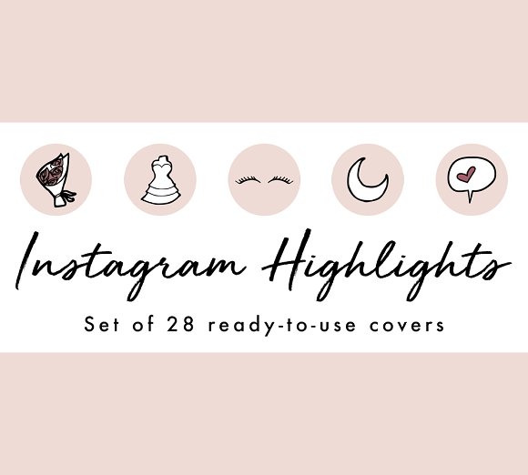 20 Brilliant Instagram Highlight Icon Sets for Brands.