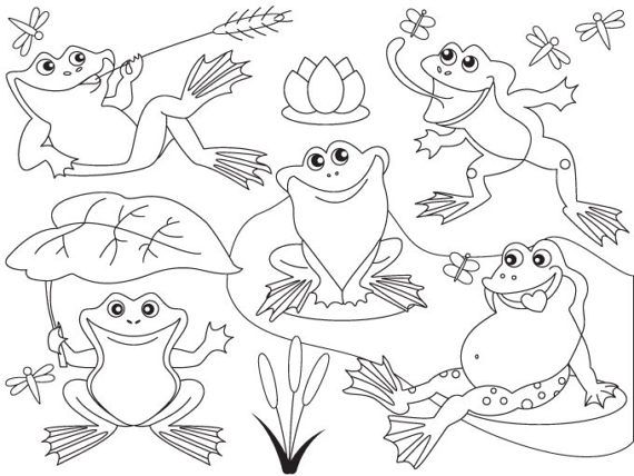 Frog Clipart.