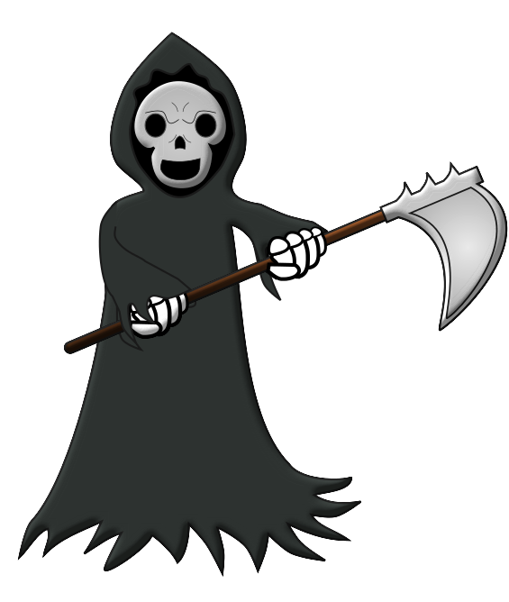 Grim Reaper Clip Art N21 free image.