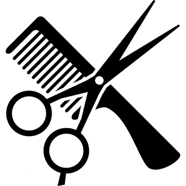 Hairdressing Tools Clipart.