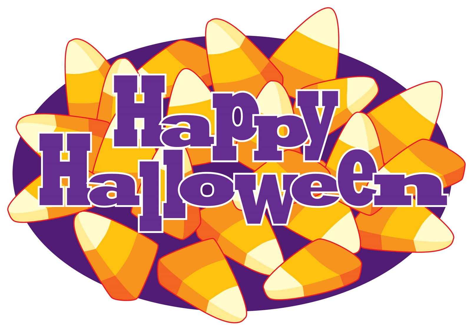 Happy halloween clipart.