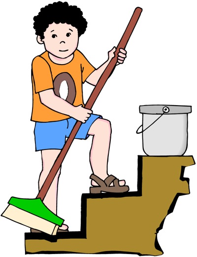 Free Clip Art Children Chores.