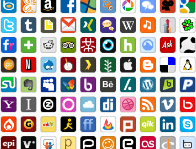 Download Social Media Icons Clipart Icon Pack.