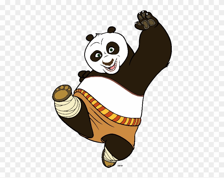 Photo Collection Kung Fu Panda Vector.