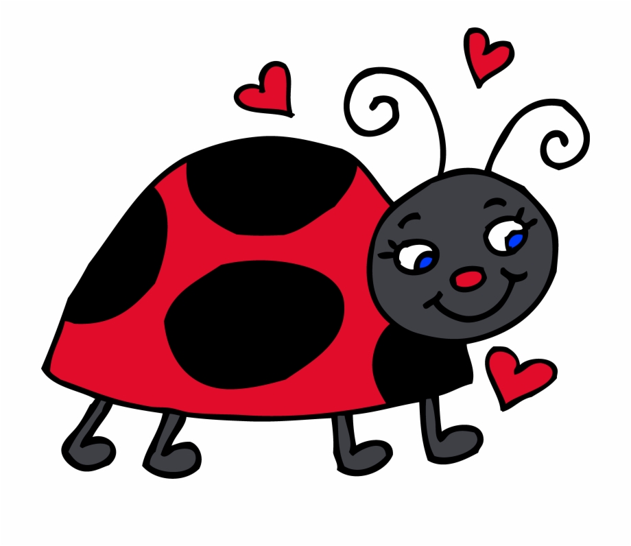 Cartoon Ladybug Clipart.