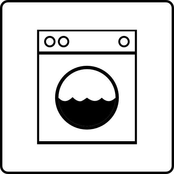 Hotel Icon Has Laundry Clip Art at Clker.com.